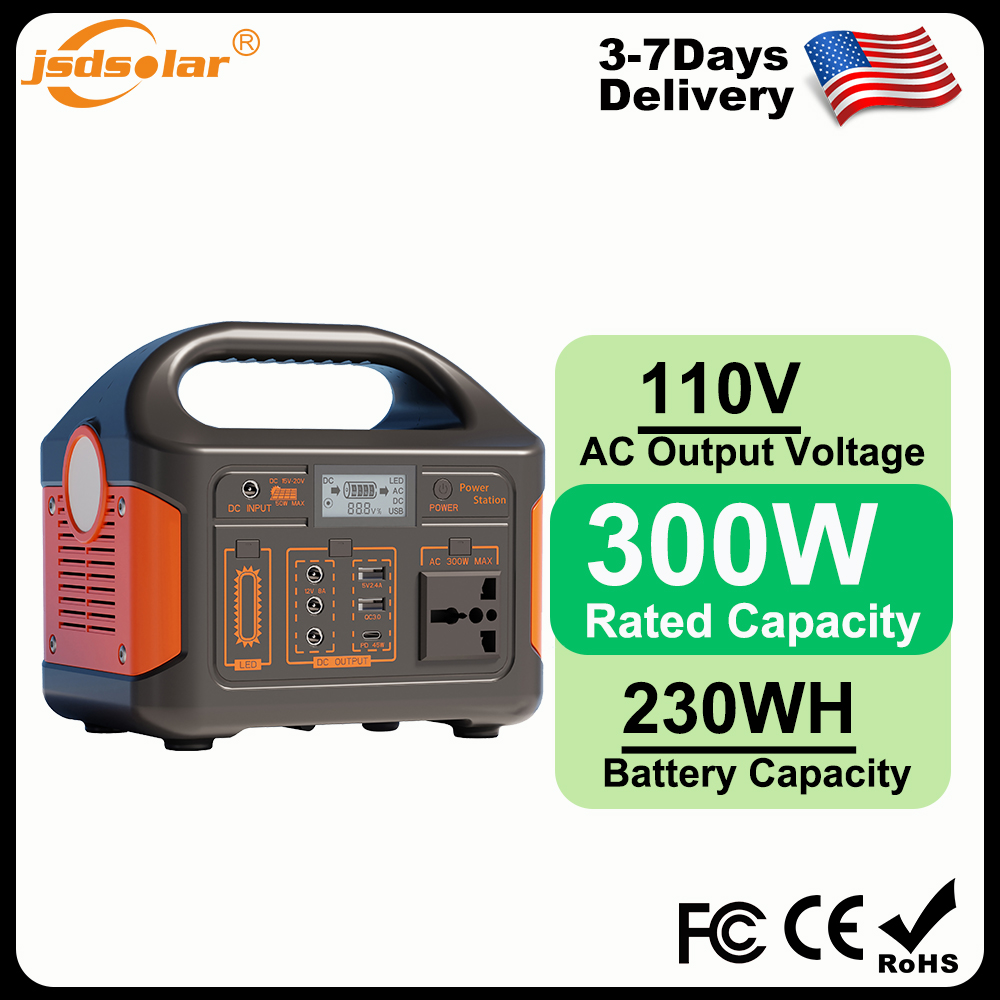 Fish Finder Battery - Gaiaray 300W Powerbank Grote Capaciteit 230WH