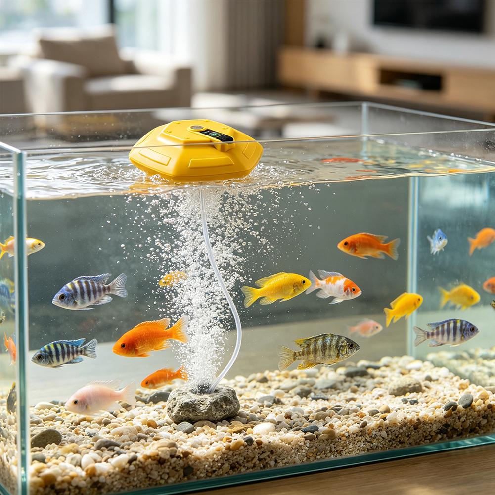 Drijvende Visbeluchtingspomp 1 - Fish Finder Battery recensie en prijs