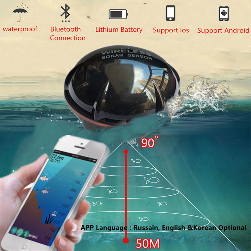 PUPOPAN 100M Gloednieuwe Smart - Fish Finder Portable recensie en prijs