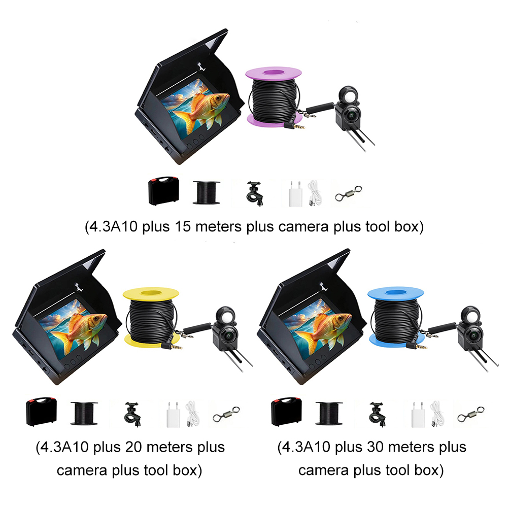Onderwaterviscamera met 4,3 in - Fish Finder Portable recensie en prijs